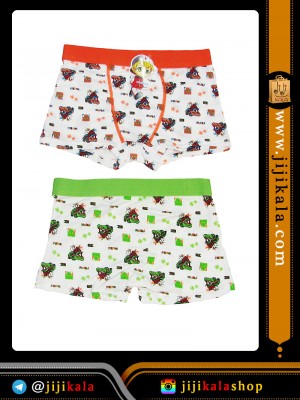 شورت پسرانه پادار گیاهی